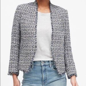 Banana Republic tweed blazer